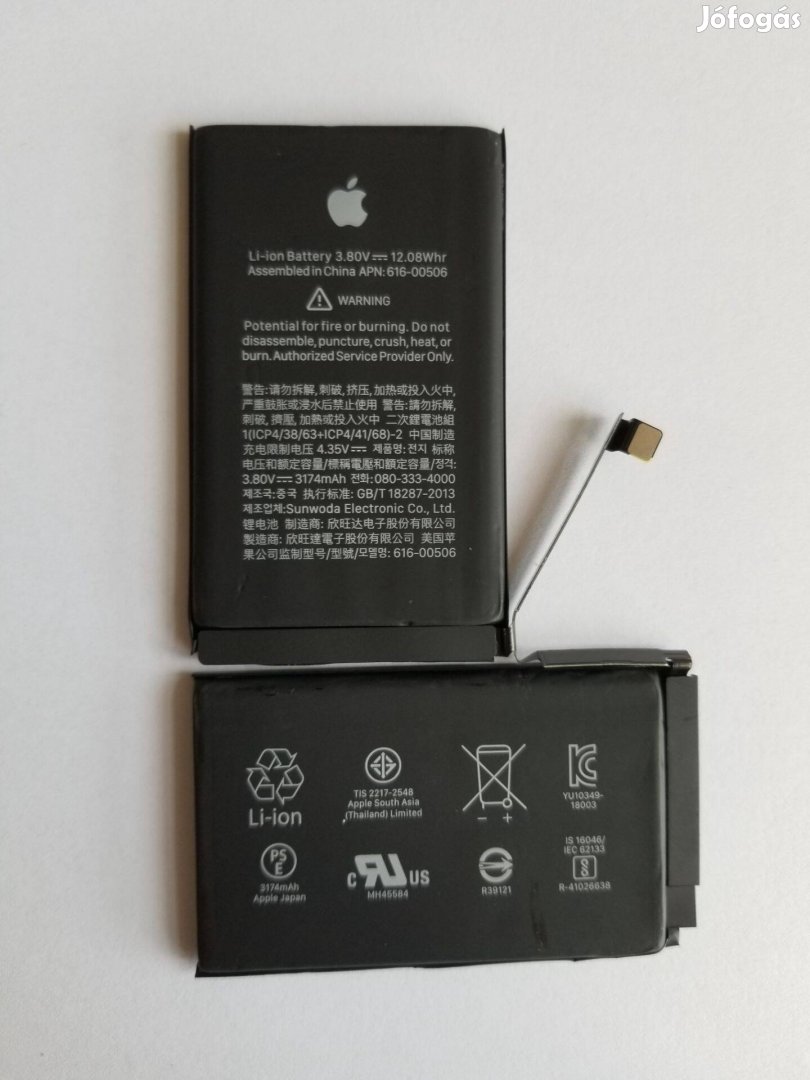 Apple iphone XS Max Akkumulátor Gyári