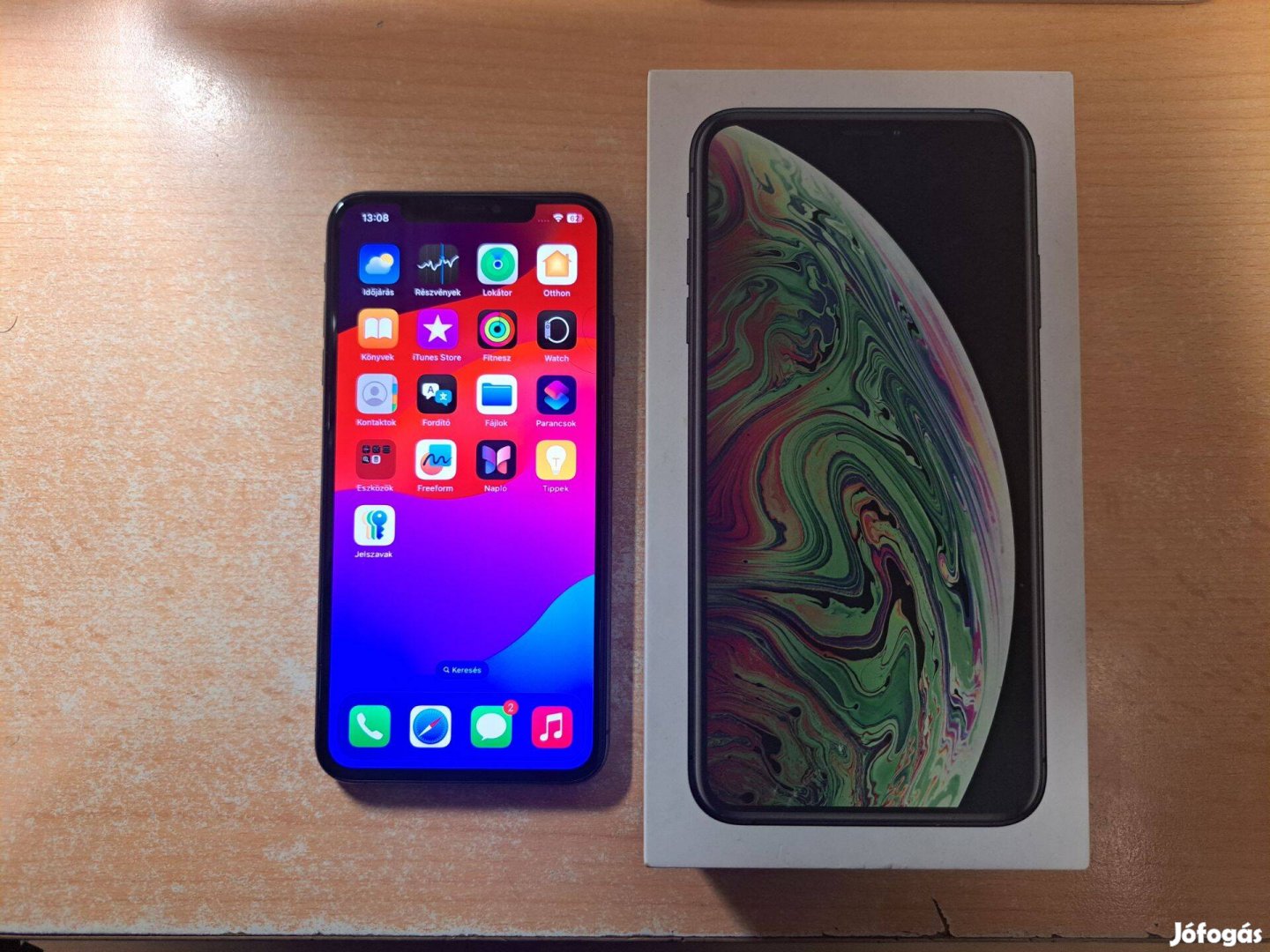 Apple iphone XS Max Független Újszerű Space Gray Garis !