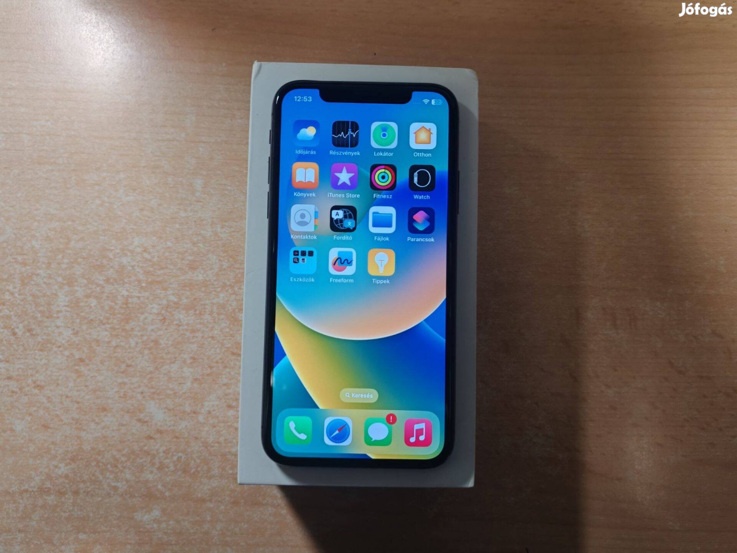 Apple iphone X 256GB Független Space Gray Garis 100%-os akkuval !