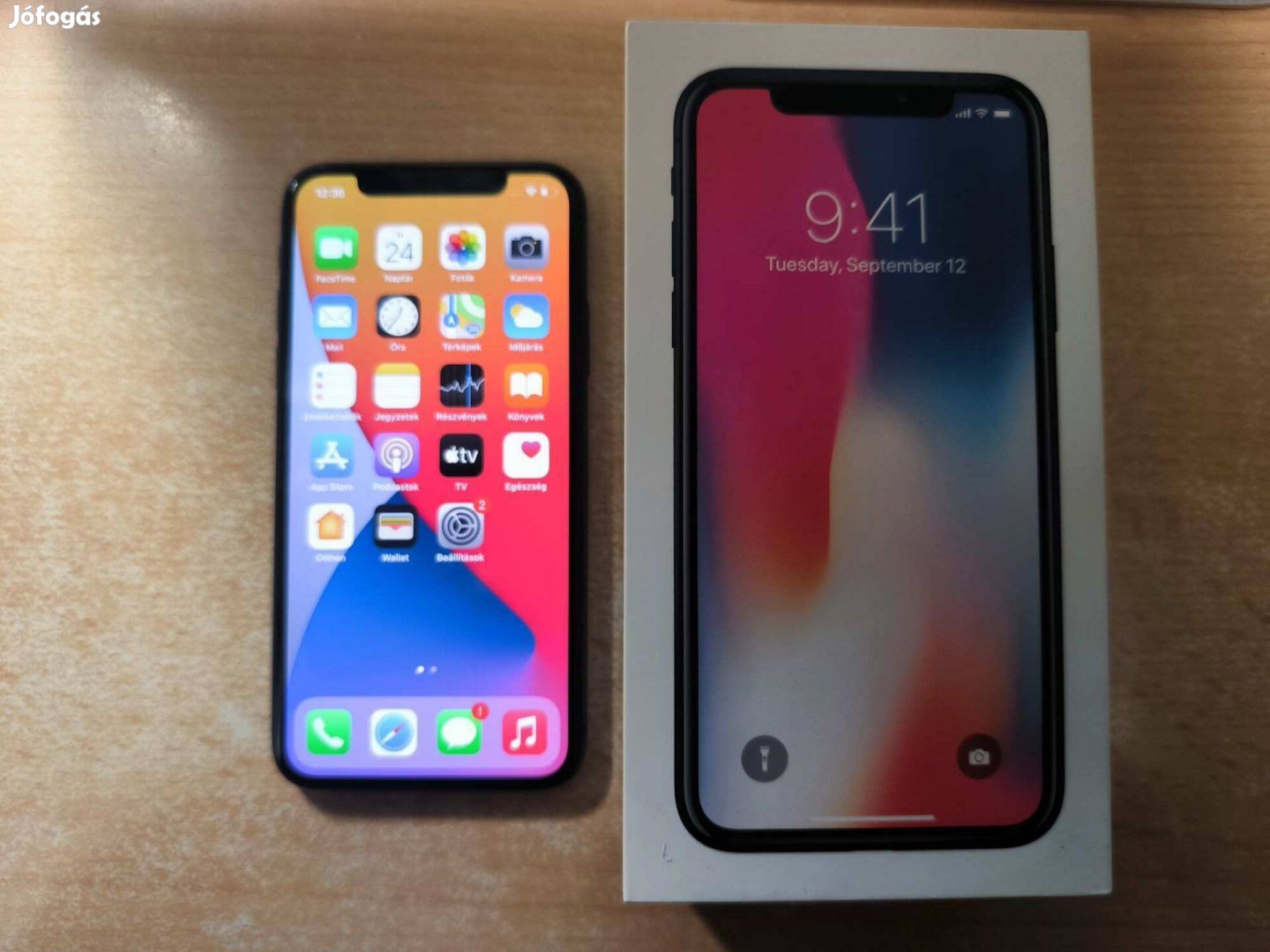 Apple iphone X 256GB Független Újszerű Space Gray Garis !