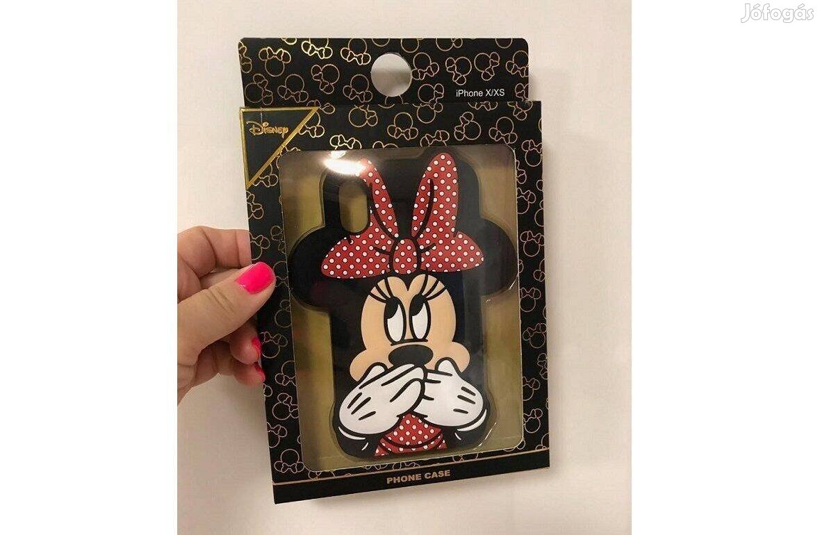 Apple iphone X/XS Disney Minnie mouse szilikon új mobiltok tok