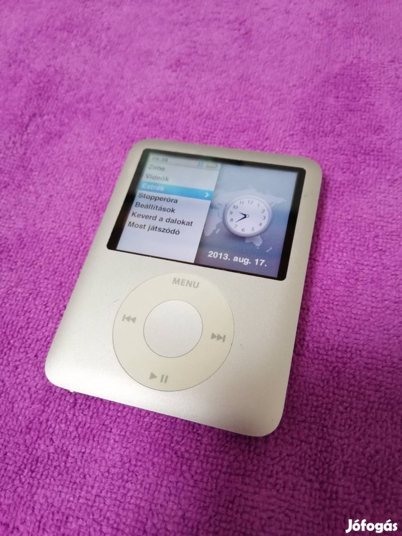 Apple ipod Nano 3.gen. 4GB-os eladó!