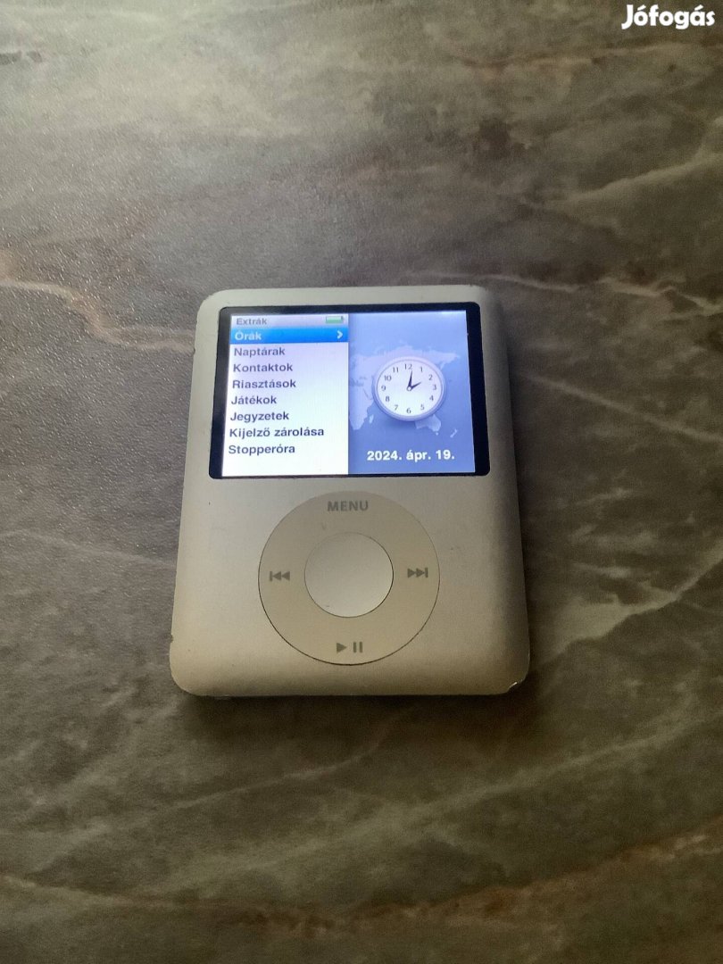 Apple ipod Nano 4GB MP3 zene lejátszó 3. Generációs zenelejátszó