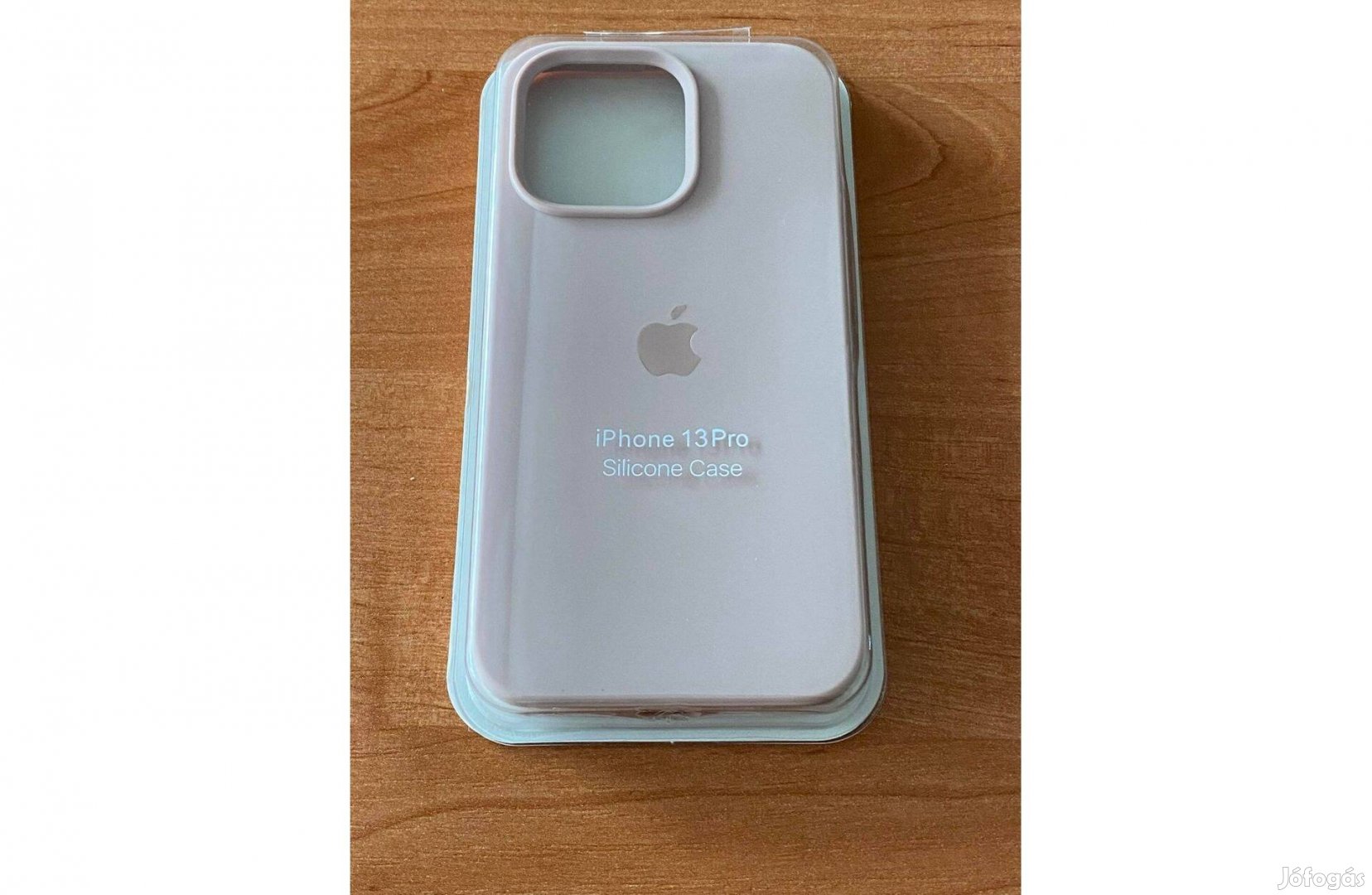 Apple logós iphone 13 Pro szilikon tok rózsaszín