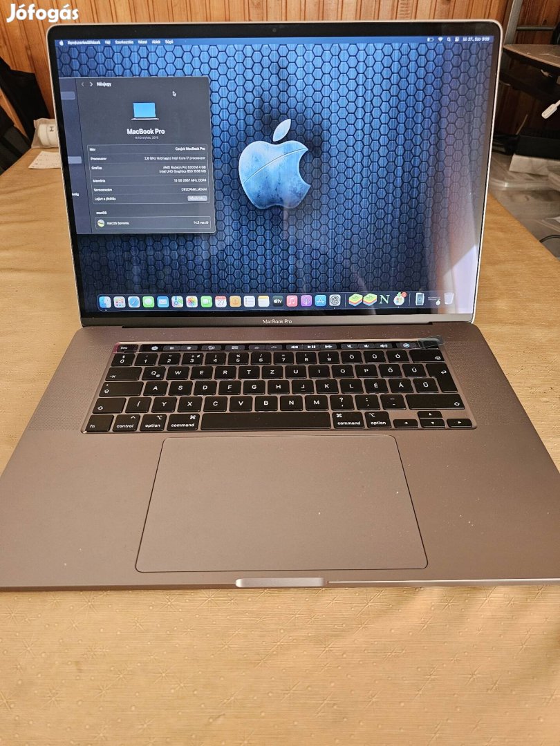 Apple macbook pro 16 I7 16gb Ram 512gb 