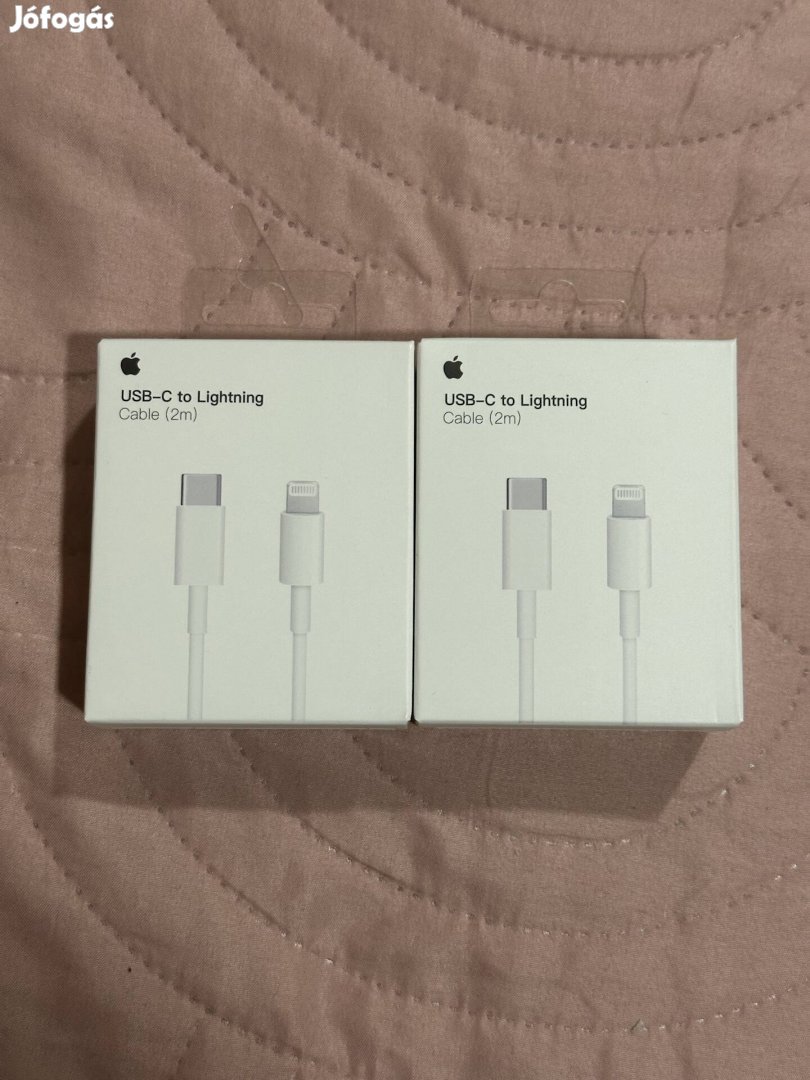 Apple usb-c lighting 2m kábel töltőkábel töltő  AR/DB