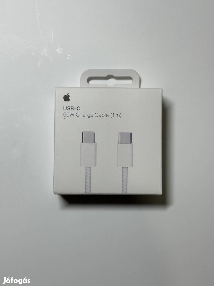 Apple usb-c usb-c 60w 1m kábel töltő töltőkabel 