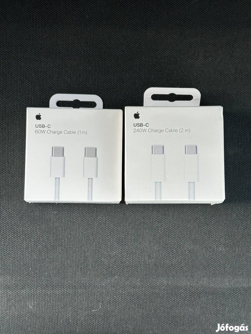 Apple usb-c usb-c szövet kábel 1m és 2m 