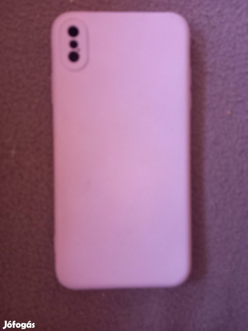 Apple xs max telefon tok, szép, halvány lila szín