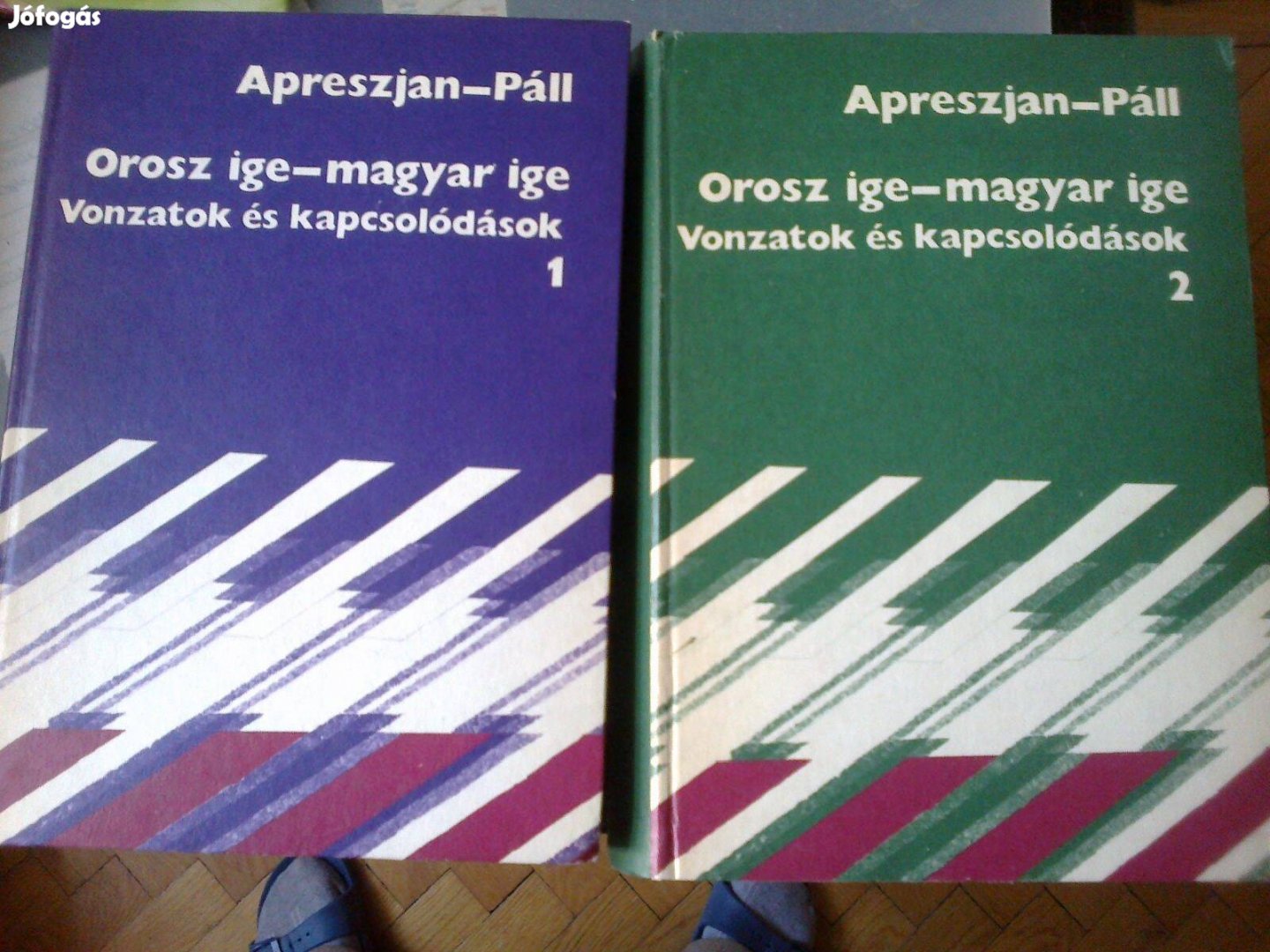 Apreszjan-Páll: Orosz ige magyar ige vonzatok és kapcsolódások 1-2