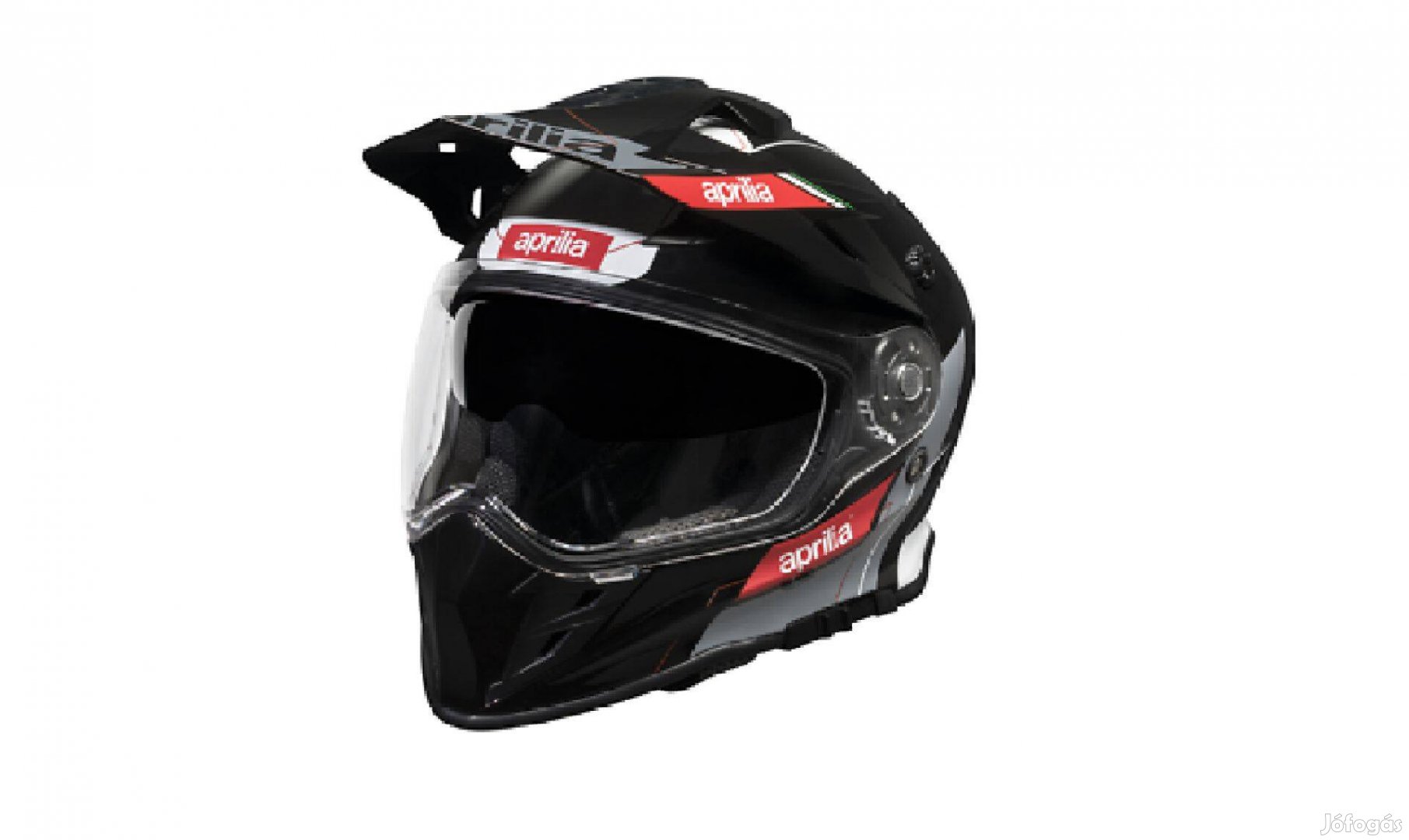 Aprilia Multiroad Black gyári új enduro bukósisak S