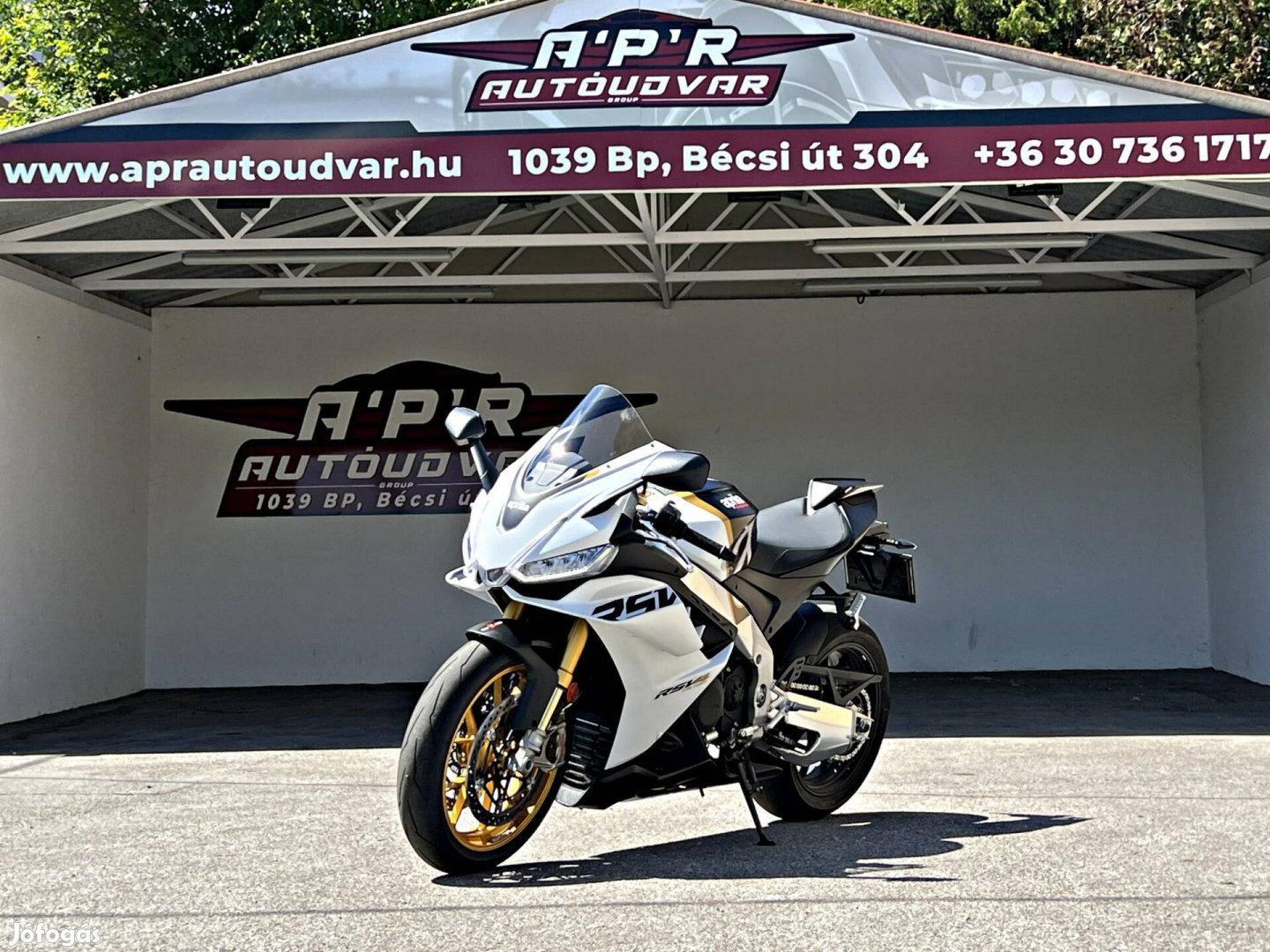 Aprilia RSV4 Factory Magyar 1 Tulajos. Garanciá...