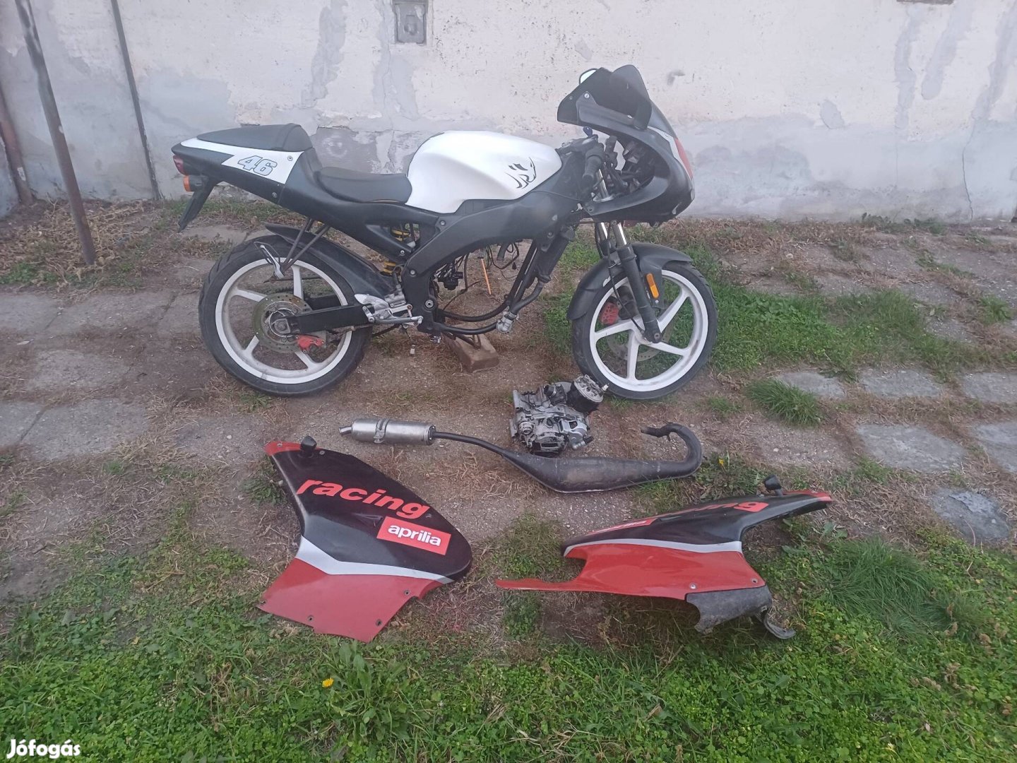 Aprilia RS 50 bontása