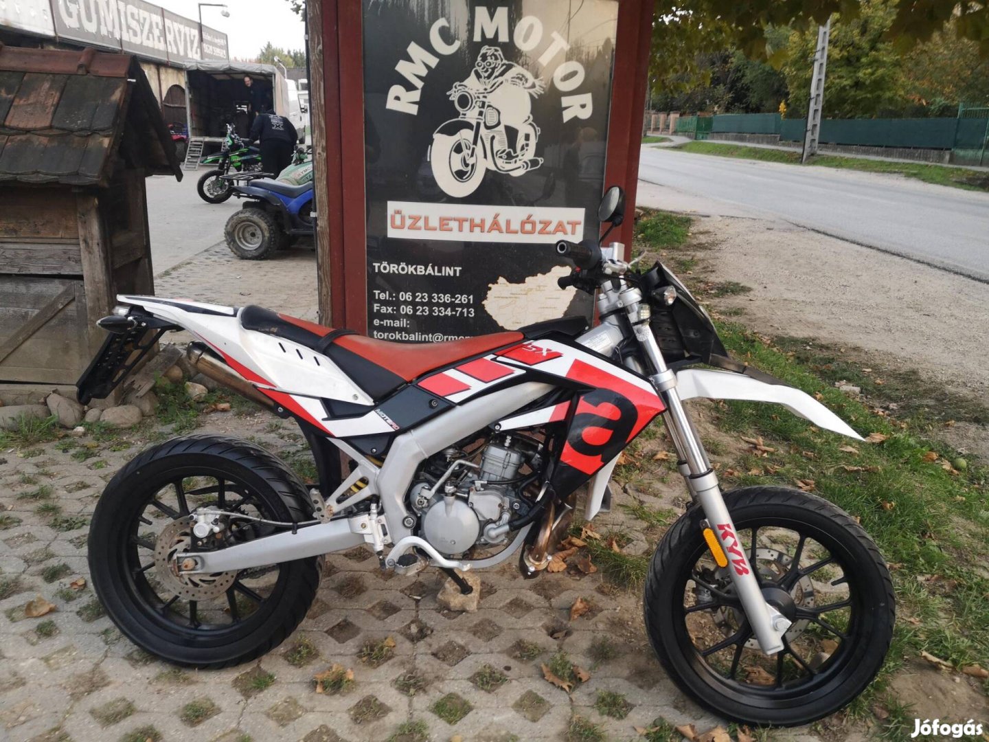 Aprilia SX 50 Supermoto/ évjáratot igazoló dok....