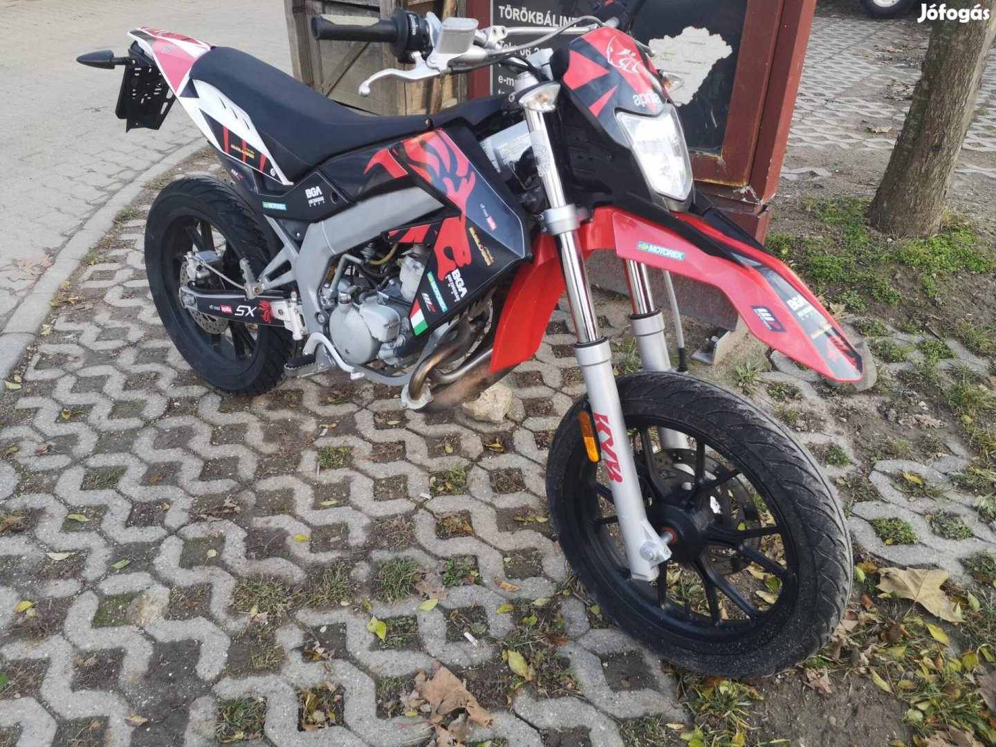 Aprilia SX 50 supermoto/ évj.ig.dok./ szezon vé...