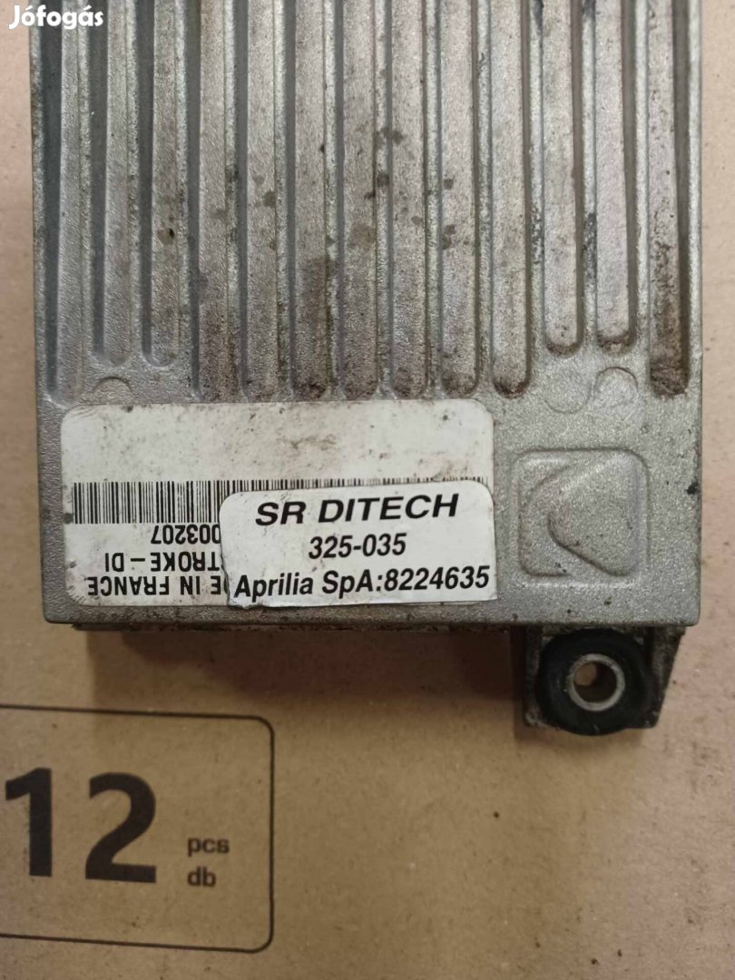 Aprilia Sr Factory ditech ecu , motorvezérlő elektronika 