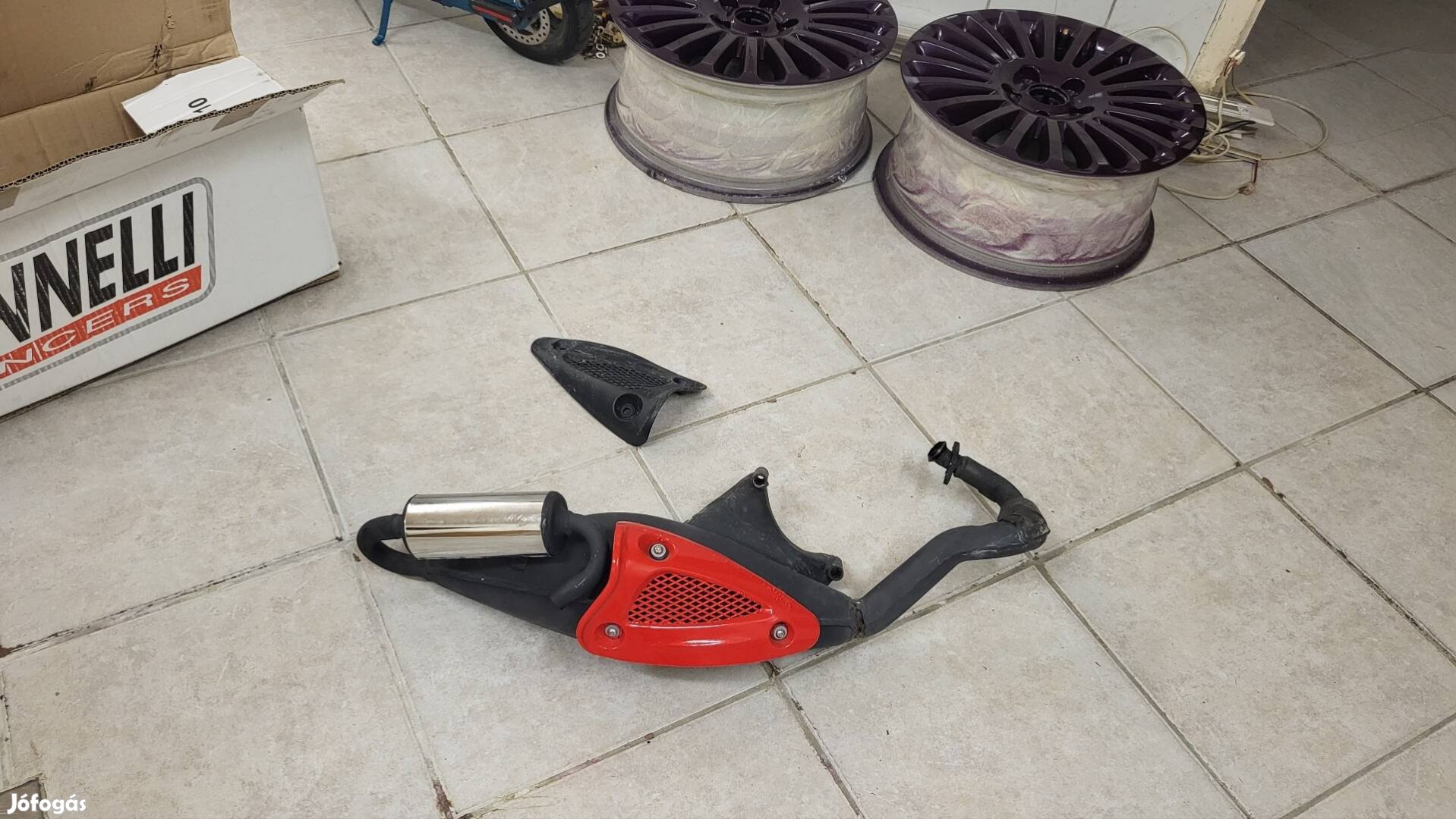 Aprilia  sr50 Factory kipufogó