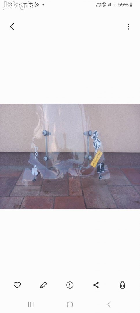 Aprilia scarabeo plexi