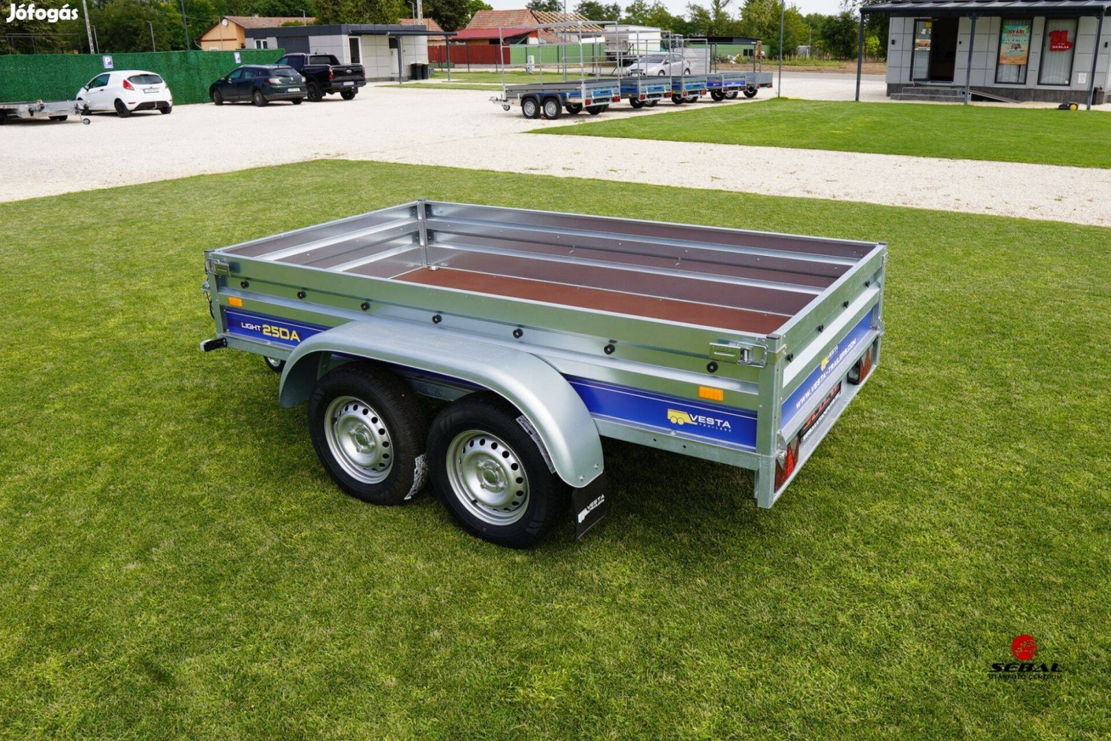 Április 30-ig akciósan - új 2 tengelyes fék nélküli