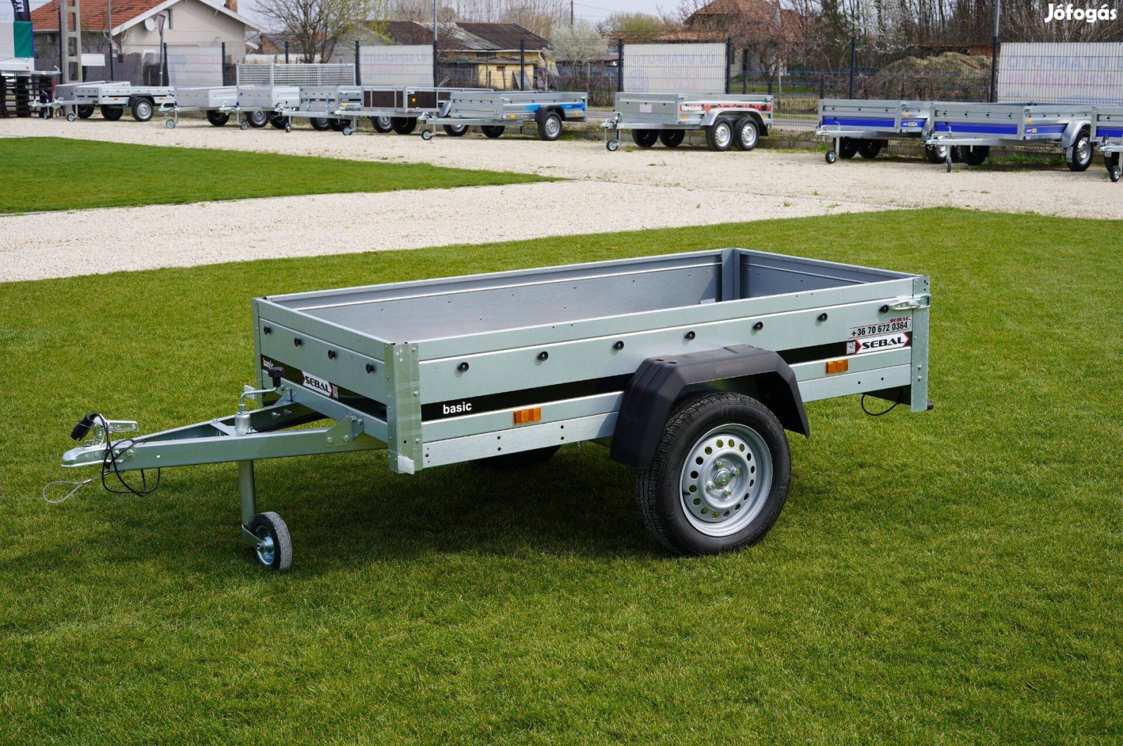 Áprilisi akció! Új utánfutó rendszámmal Székesfehérváron