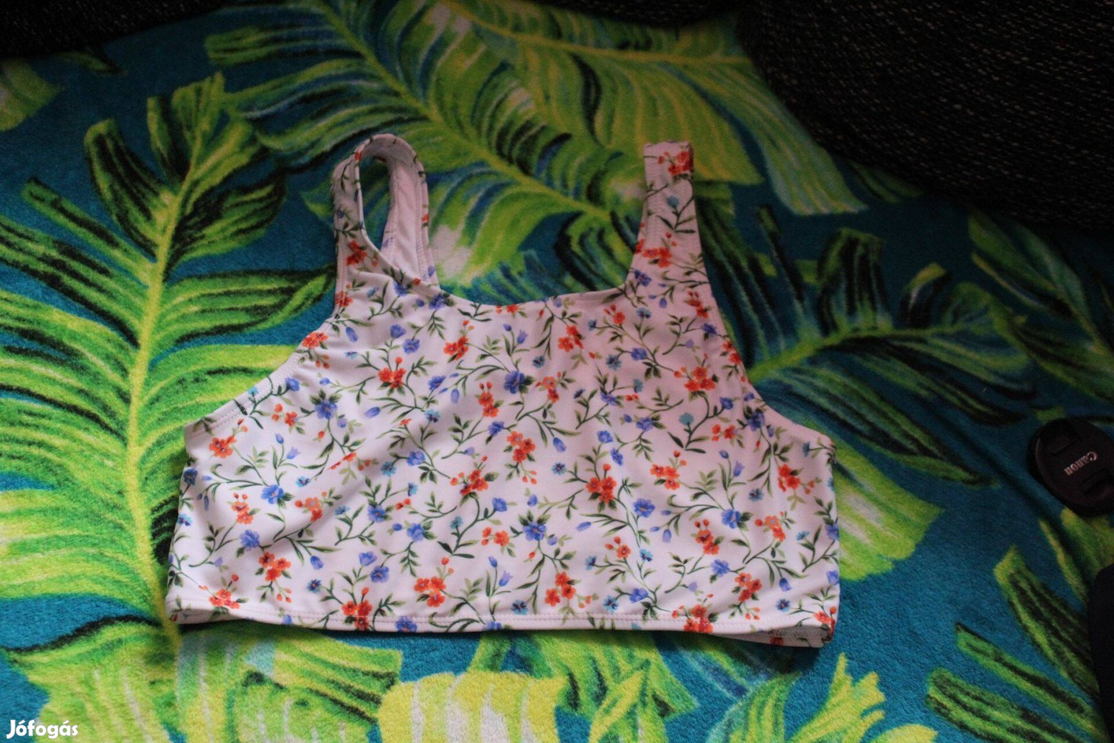 Apro virag mintas bikini felso, 40-es, Uj