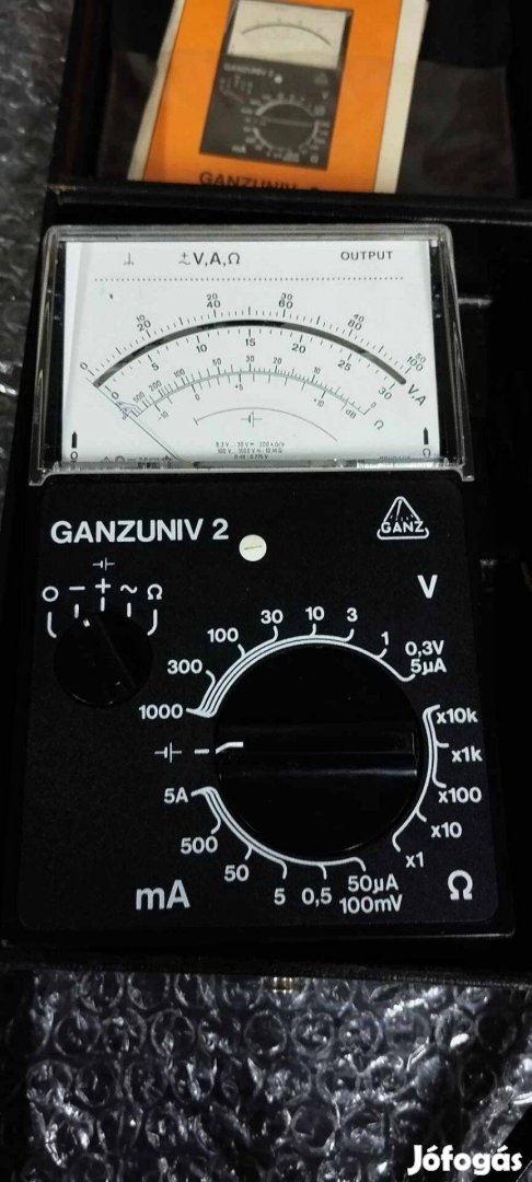 Apróhirdetés Ganzuniv2 retró újszerű analóg műszer Ganzuniv2 retró ú