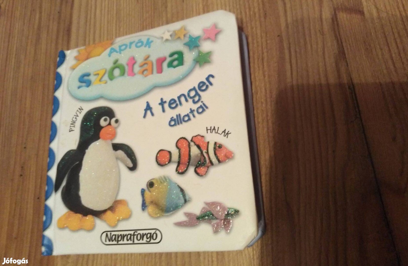 Aprók szótára a tenger állatai baba könyv, babakönyv