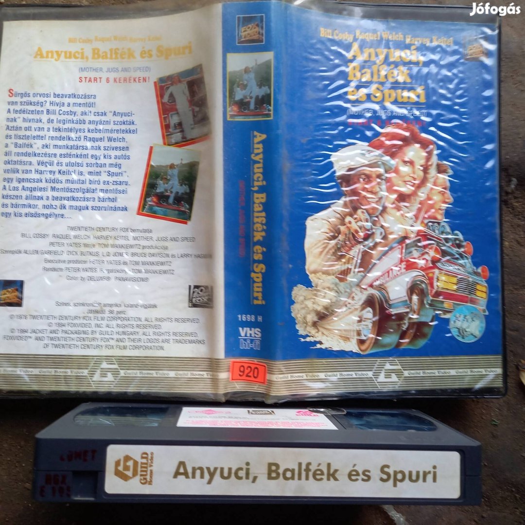 Apuci, balfék és spuri - vígjáték vhs - guild video