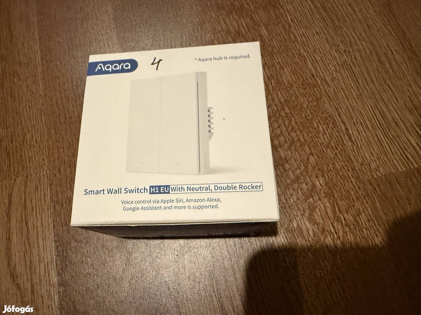 Aqara H1 Double (with neutral) okos kapcsoló
