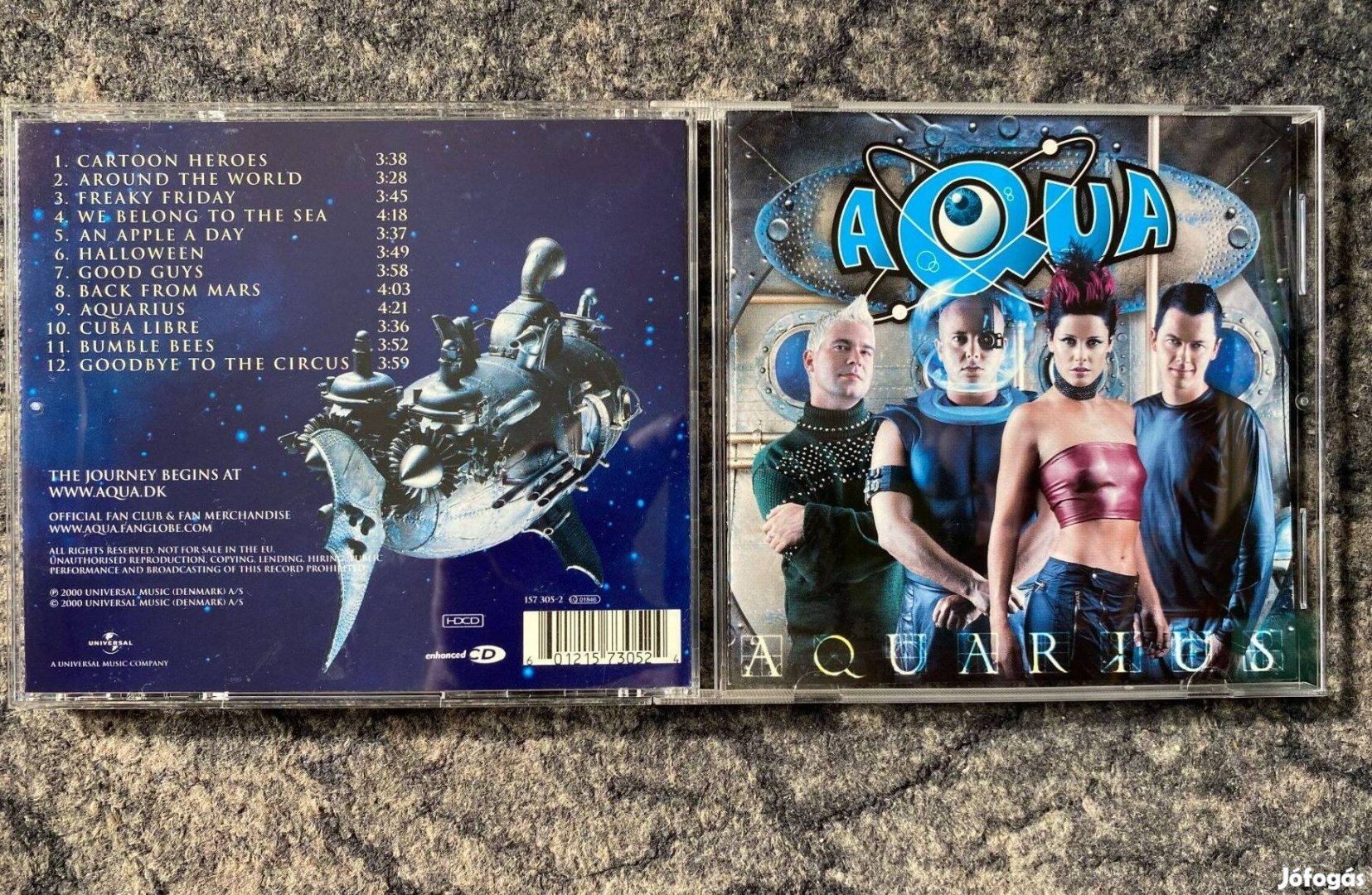 Aqua Aquarius CD Új,Posta megoldható