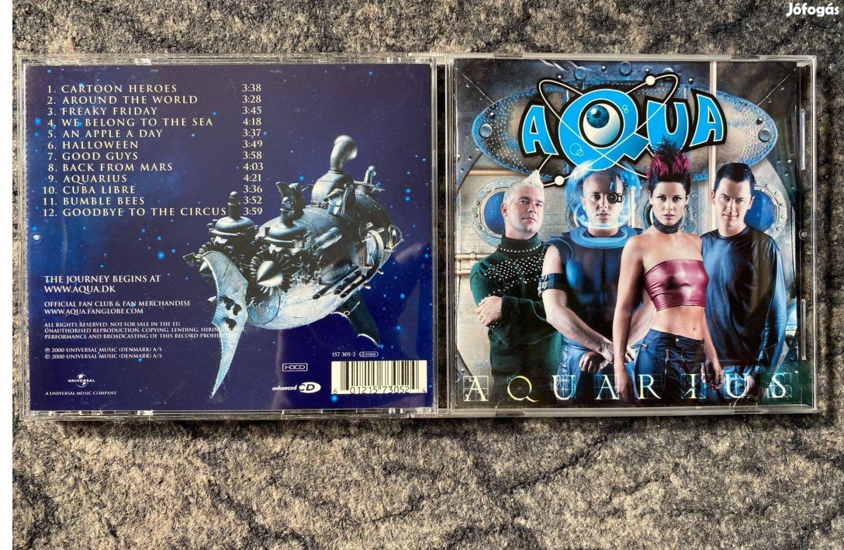 Aqua Aquarius CD Új,Posta megoldható