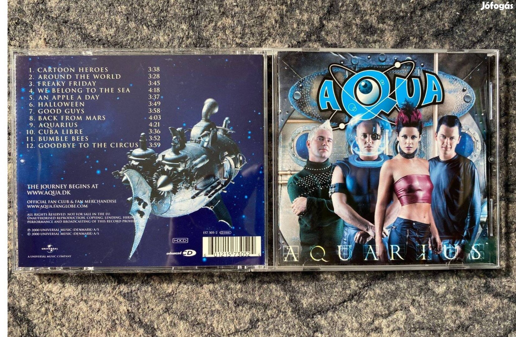 Aqua Aquarius CD Új,Posta megoldható