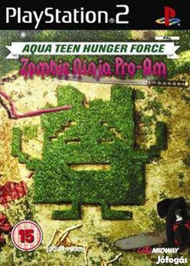 Aqua Teen Hunger Force Zombie Nija Proam eredeti Playstation 2 játék