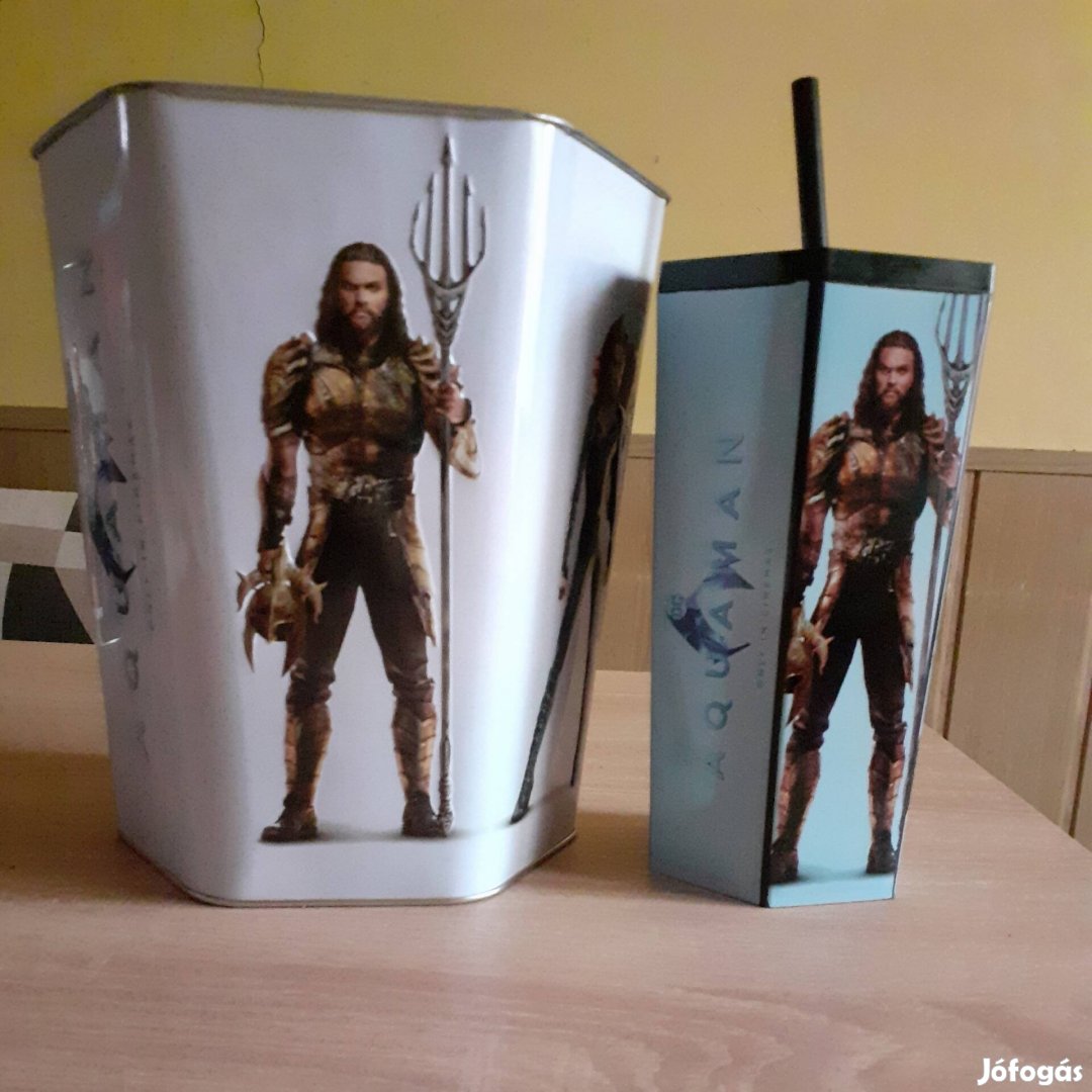 Aquaman, Wonder Woman, Birds of Prey, Majmok Bolygója mozis vödrök