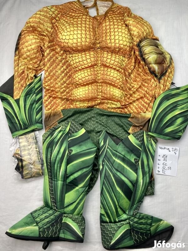 Aquaman jelmez, felnőtt jelmez D80