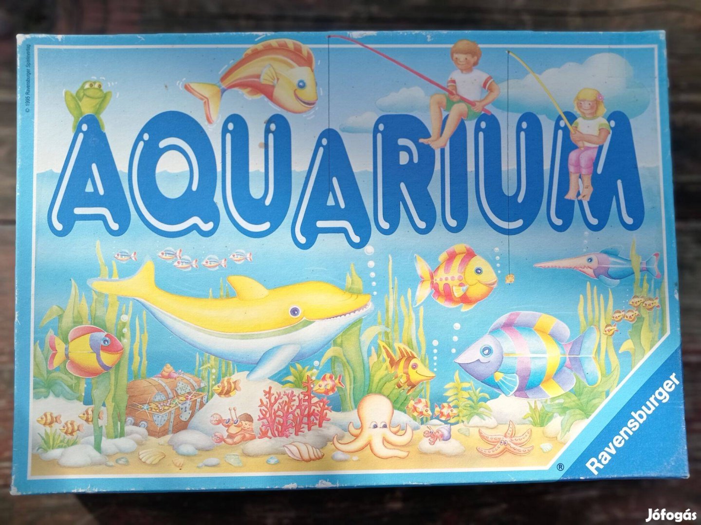 Aquarium horgászós társasjáték 3-6+