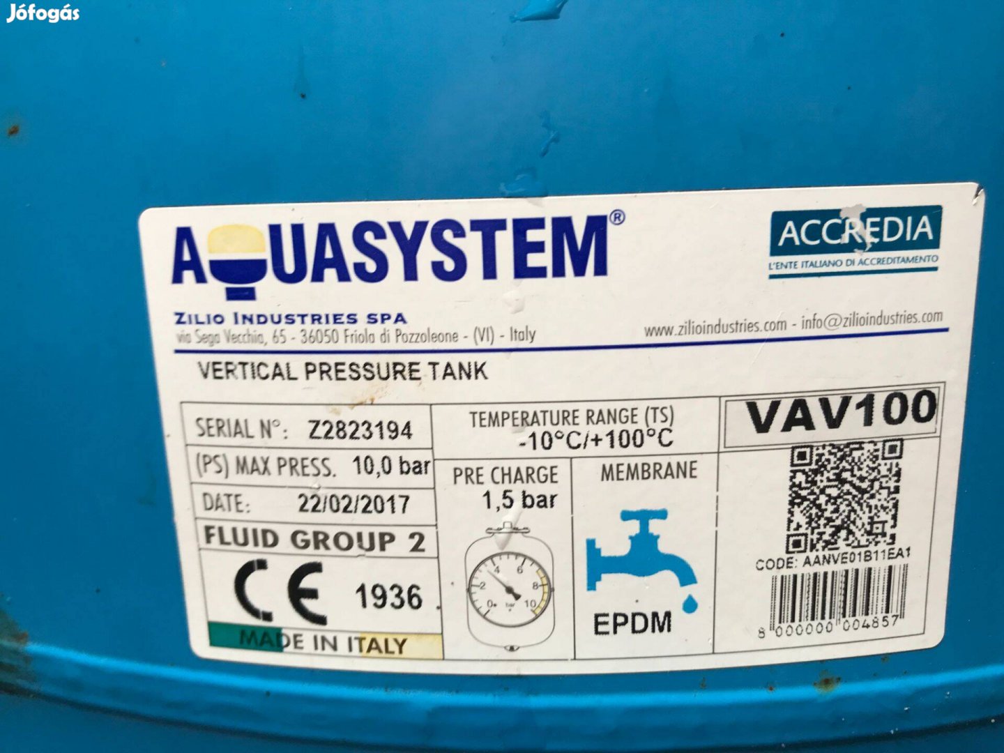 Aquasystem Vav 100