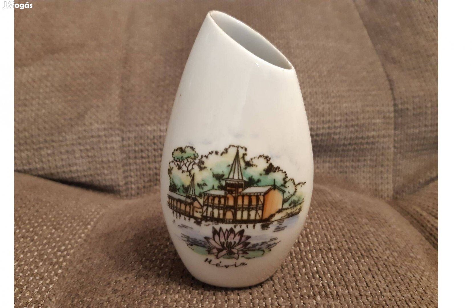Aquincum porcelán Hévíz váza eladó