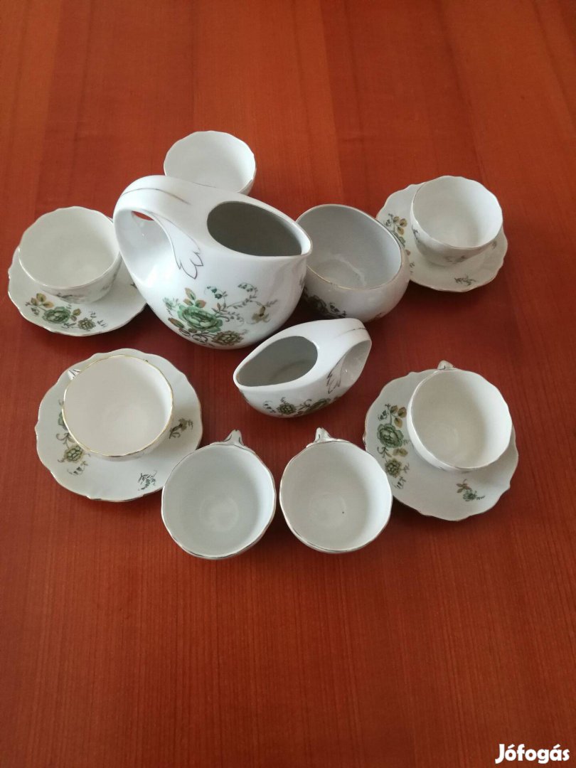 Aquincum porcelán kávéskészlet pótlásra!