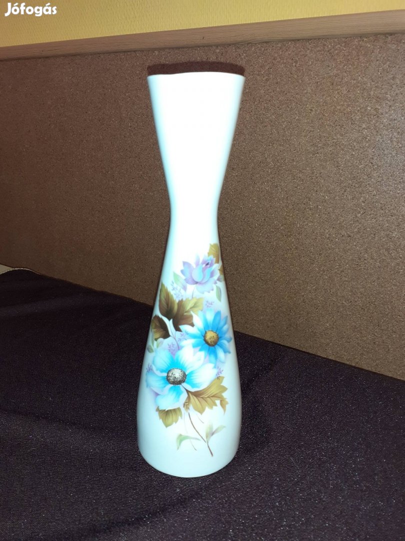 Aquincum virágos porcelán váza