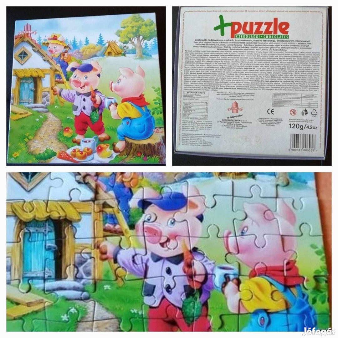 Ár alatt! Teljesen új puzzle, 56 db-os