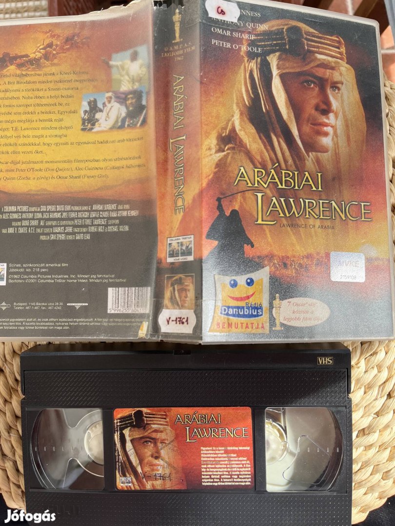 Arábiai Lawrence vhs