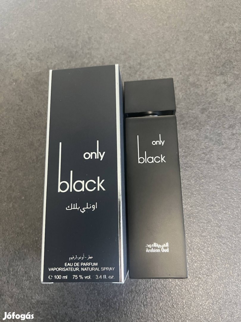 Arabian Oud Only Black parfüm, 100 ml