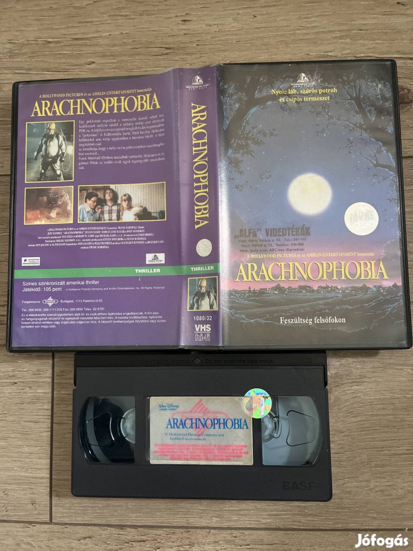 Arachnophobia vhs 