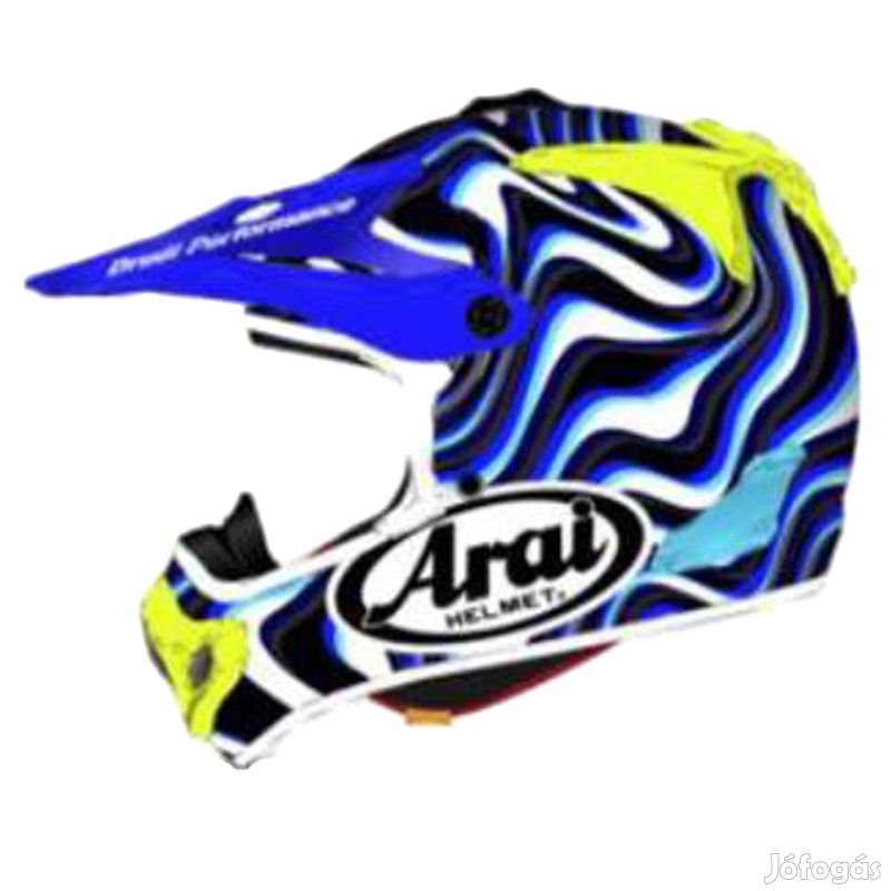 Arai mx-v evo bukósisak - Áramlat - kék