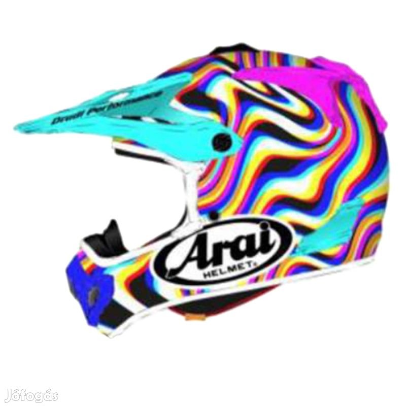 Arai mx-v evo bukósisak - Áramlat - rózsaszín