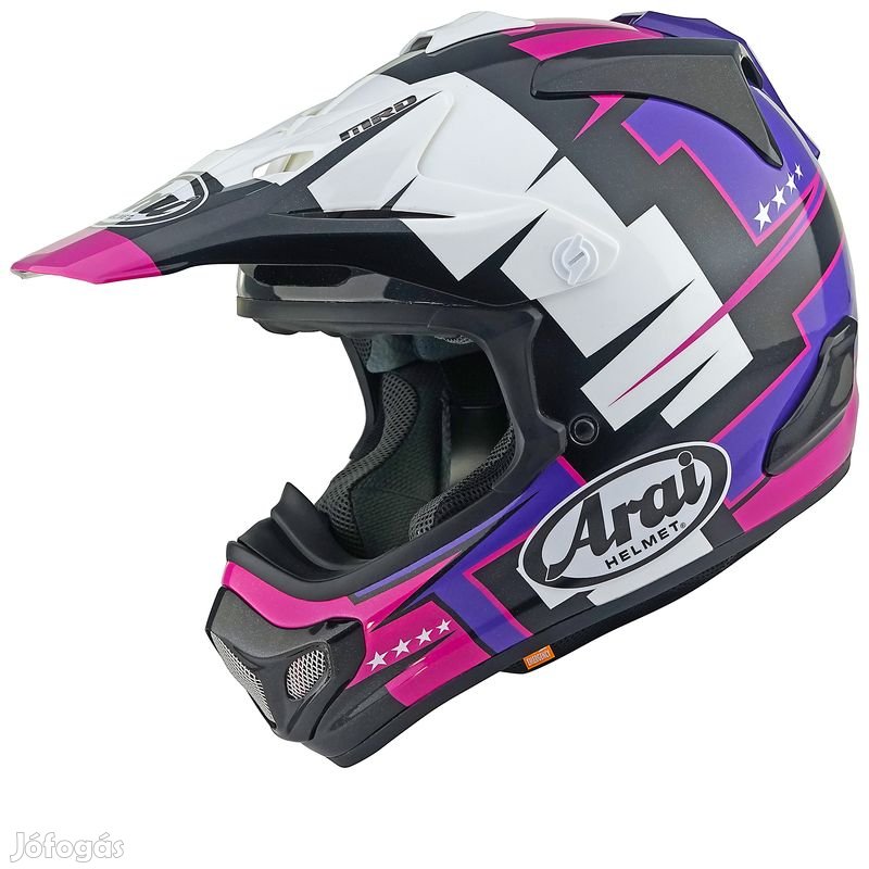 Arai mx-v evo sisak - csata lila