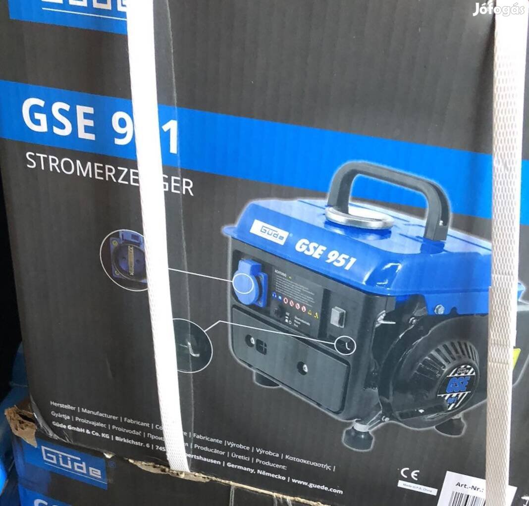 Áramfejlesztő aggregátor Güde GSE 951