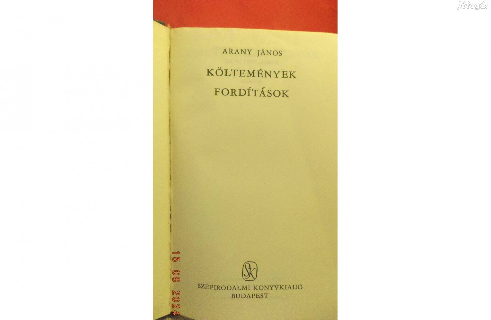 Arany János Költemények, fordítások I