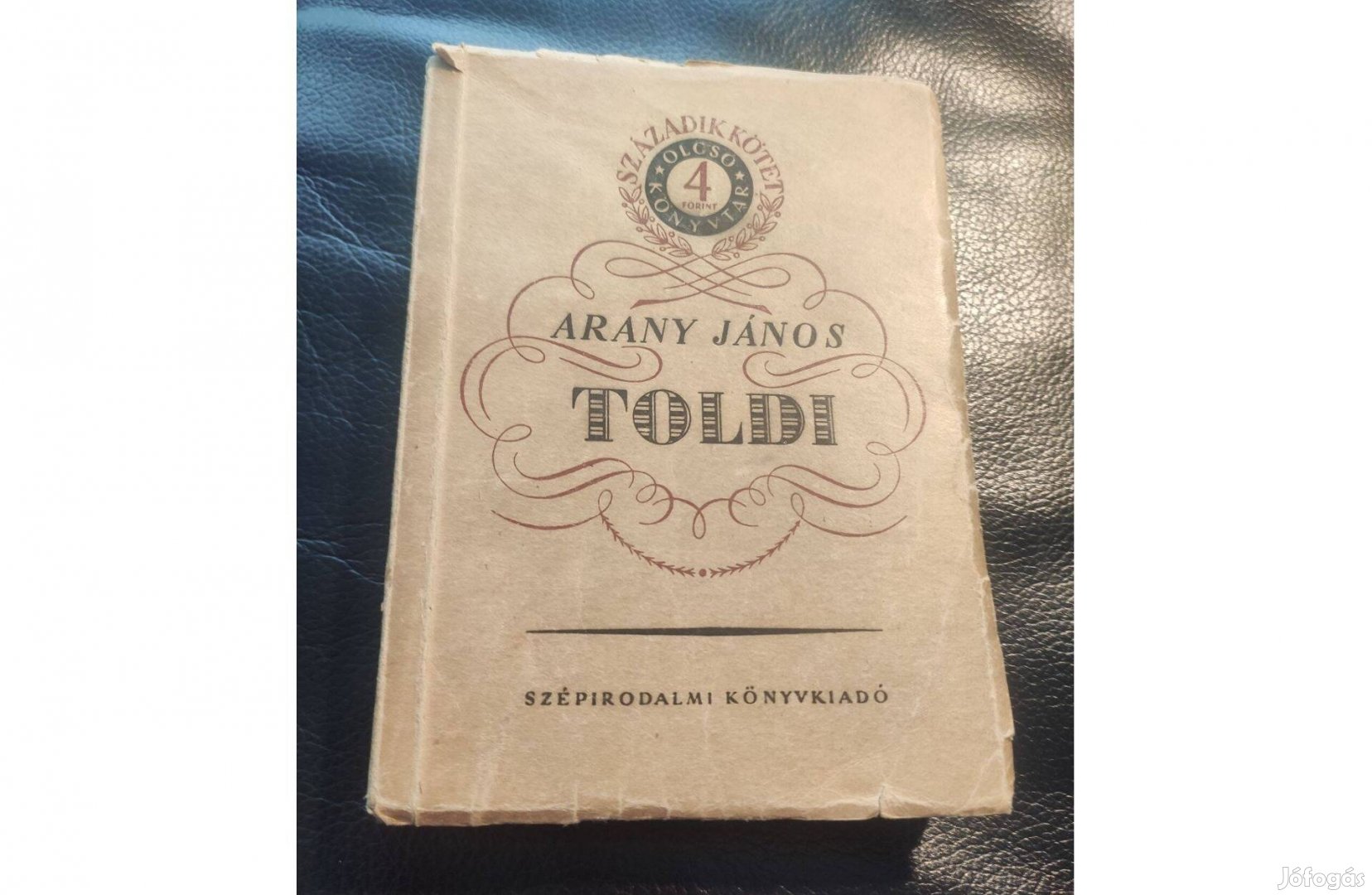 Arany János Toldi (teljes) Olcsó Könyvtár - 1956